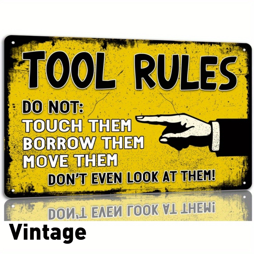 Workshop Tools Background - Vintage 