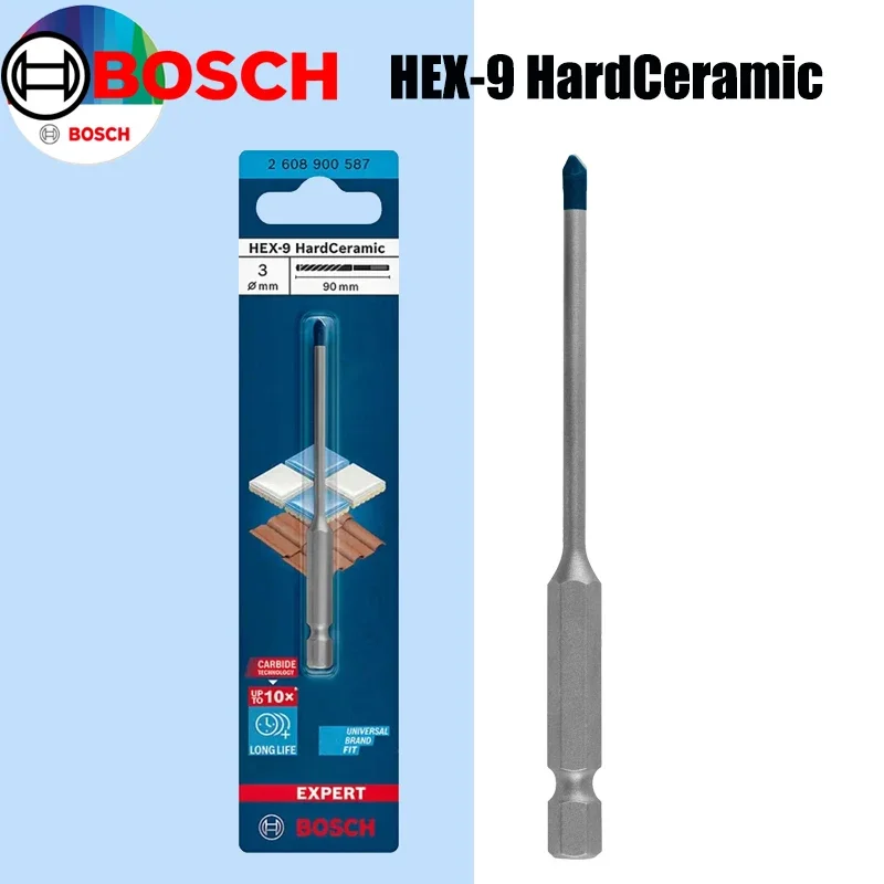 Power Tools For Workshop - BOSCH Hex-9 Hard Ceramic Drill Bits