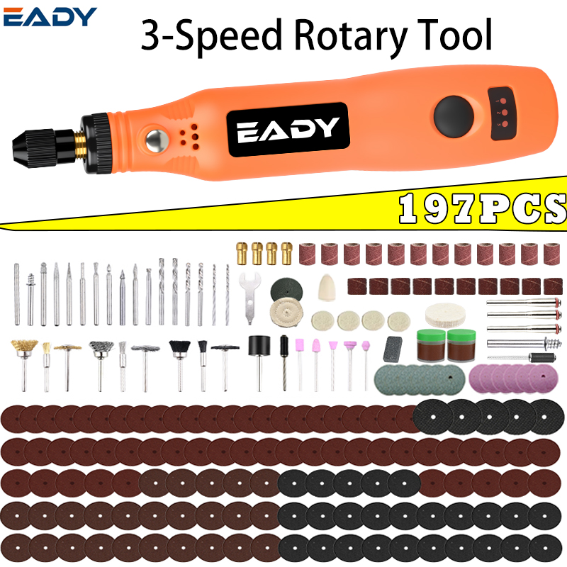 Power Tools For Workshop - USB Cordless Rotary Tool Kit –