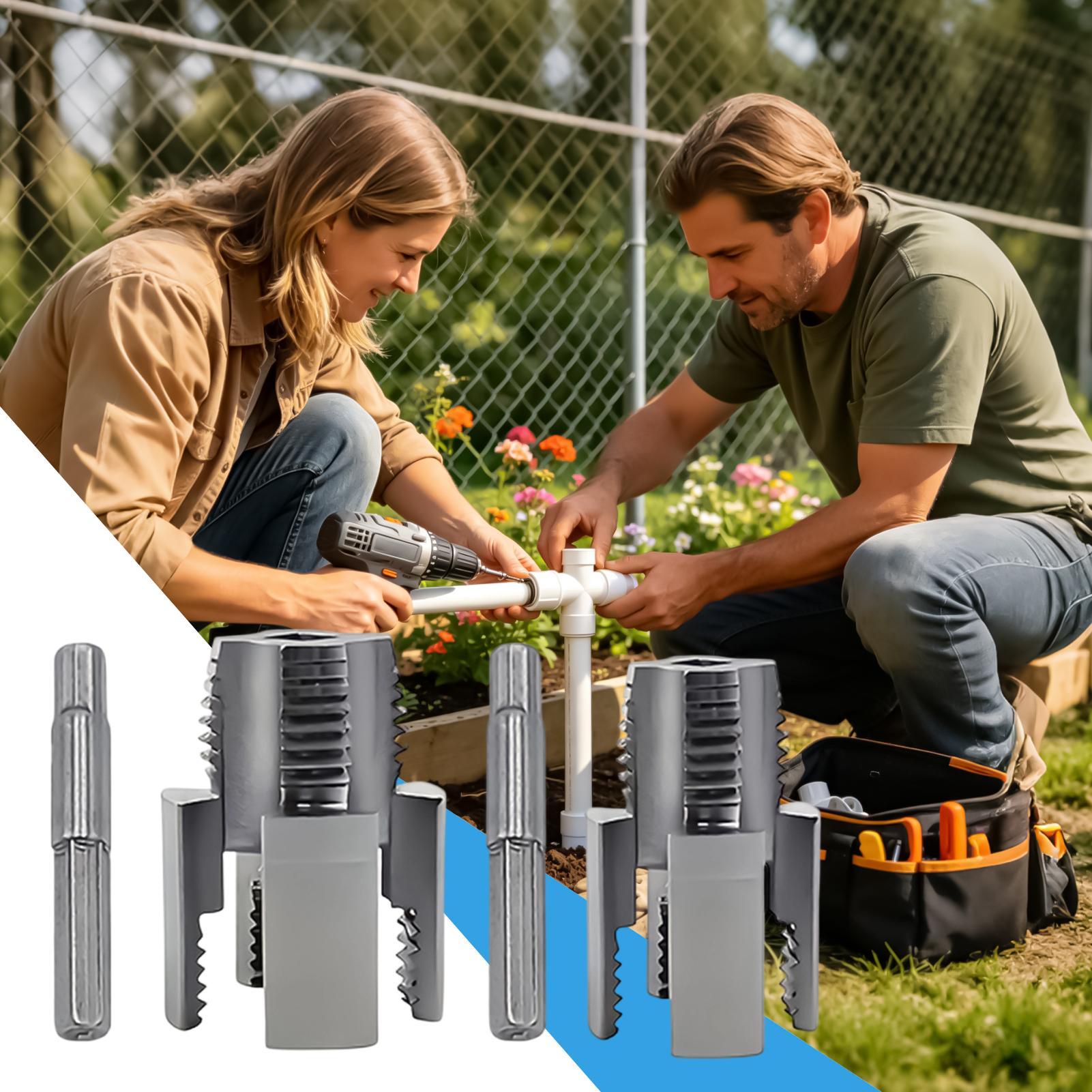 Tools For Metal Workshop - PVC Pipe Threader Kit Metal Multi-Size
