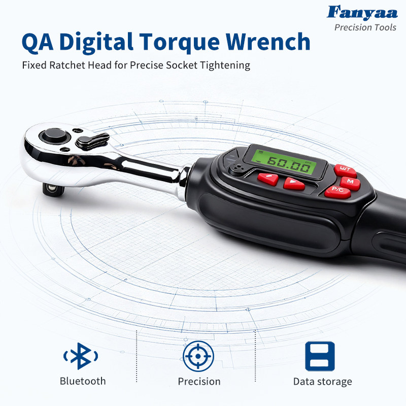 Tools Qa - Fanyaa Digital Torque Wrench 3/8 1/2