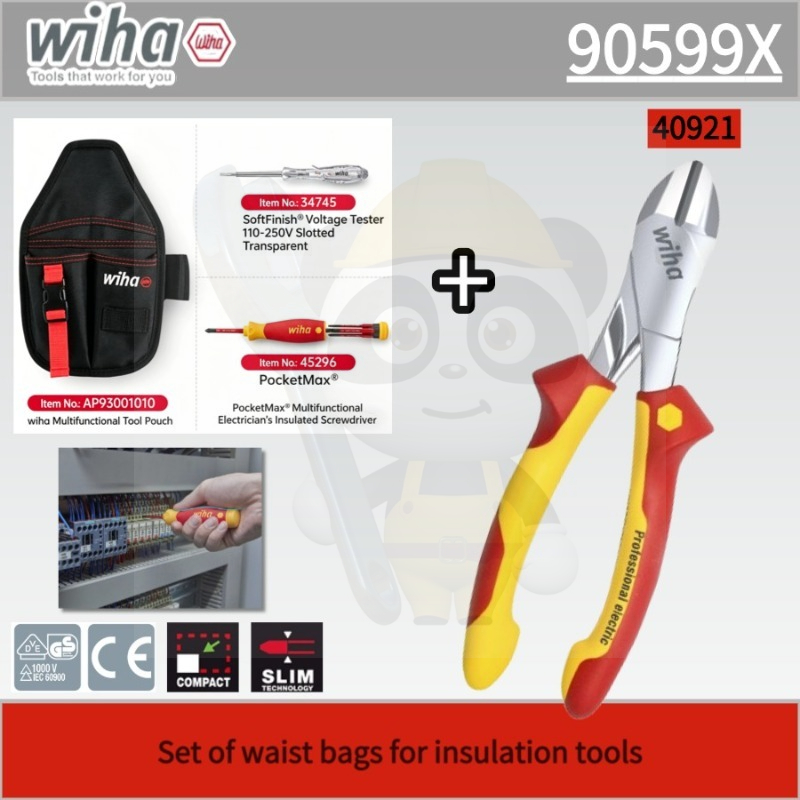 Tools Vn - Wiha 90599X 4Pcs VDE 1000V Insulated