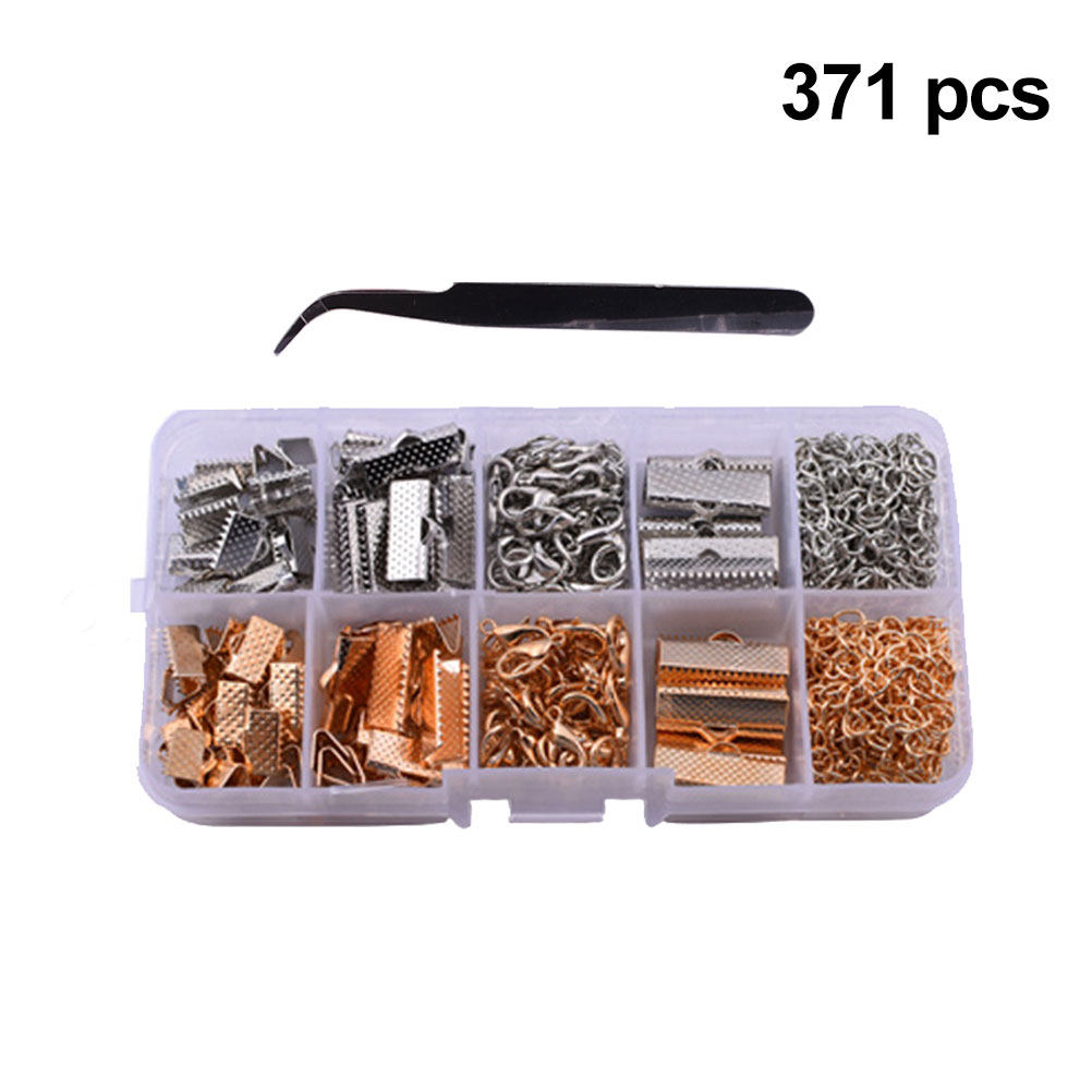 371Pcs Gold Necklace Buckle Je - đánh giá và giá Tools Jewelry Making