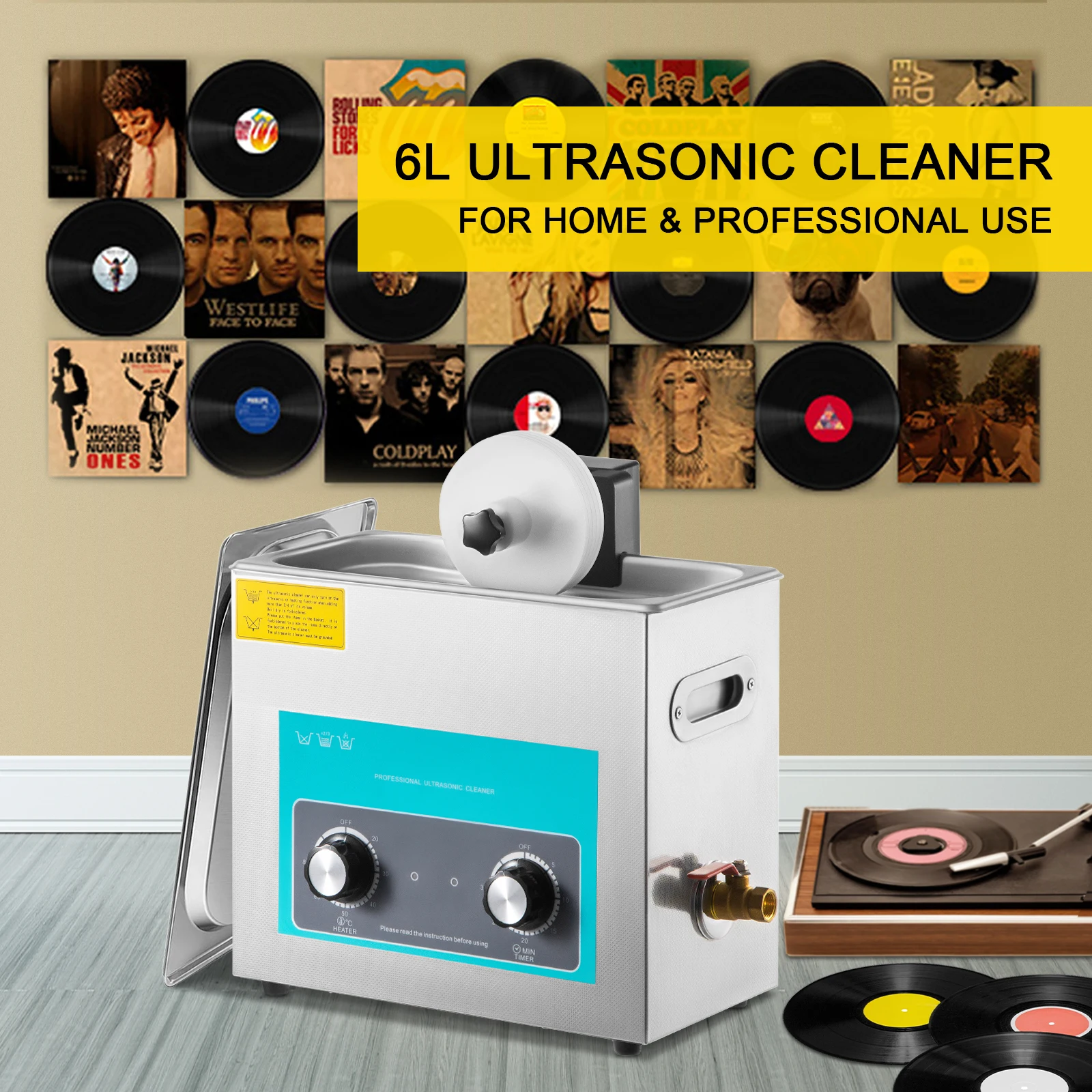 SIHAO 6L Vinyl Record Cleaner  - đánh giá và giá Tools Jewelry Making