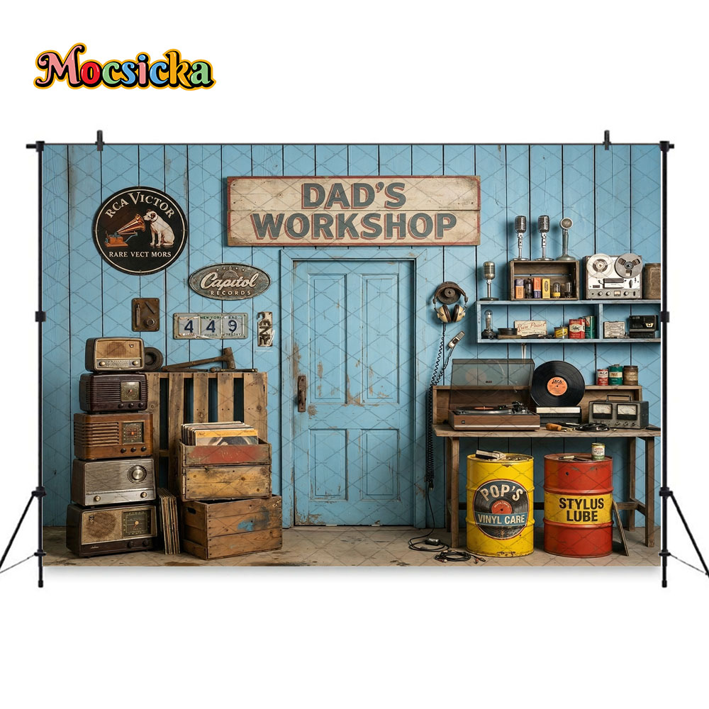 Mocsicka Dad's Workshop Photog - đánh giá và giá Workshop Tools Background