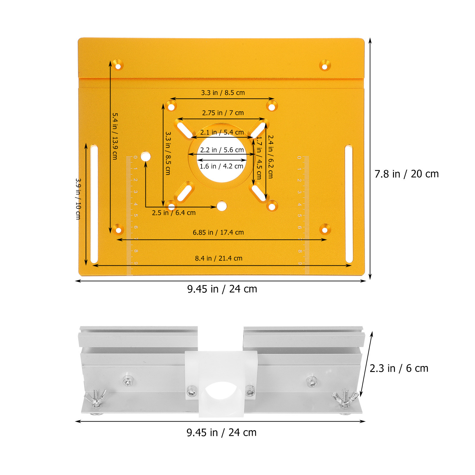 Aluminum Router Table Insert P - đánh giá và giá Router Table Insert