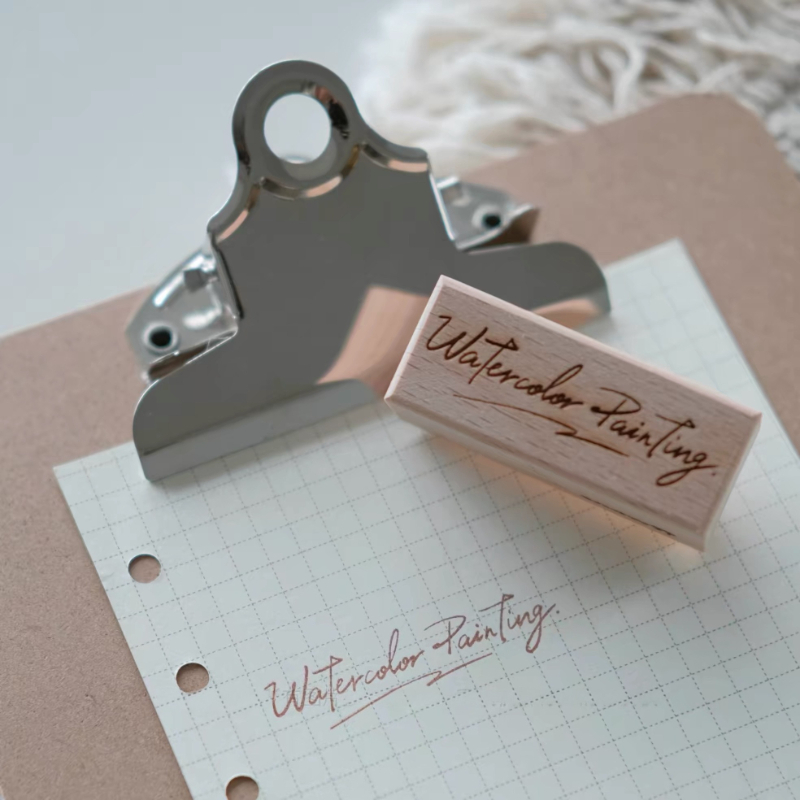 Wooden Rubber Stamps Watercolo - đánh giá và giá Tools Qa