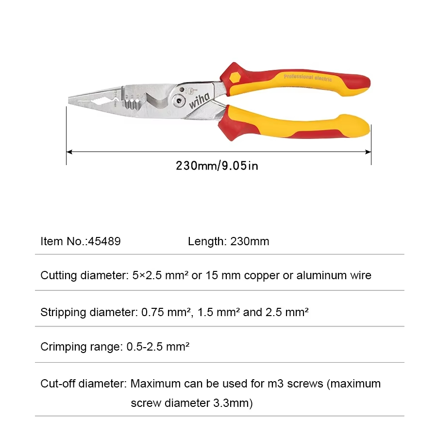 Wiha Genuine 45489 8-in-1 Insu - đánh giá và giá Tools Vn