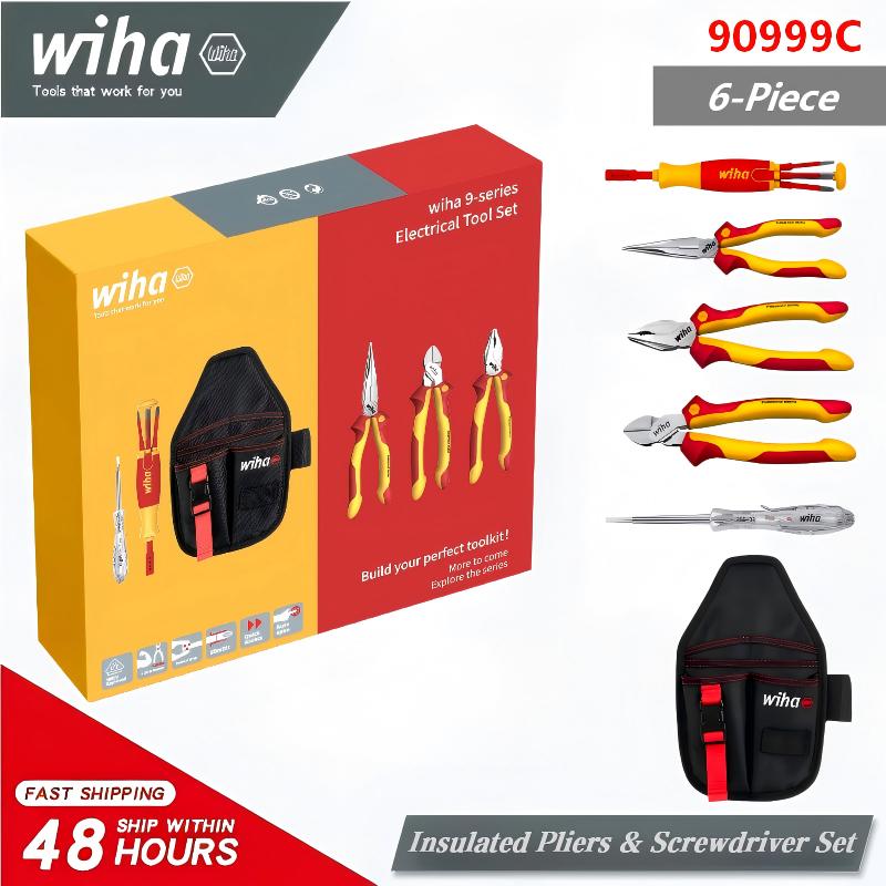 Wiha 90999C 6-Piece 1000V VDE  - đánh giá và giá Tools Vn
