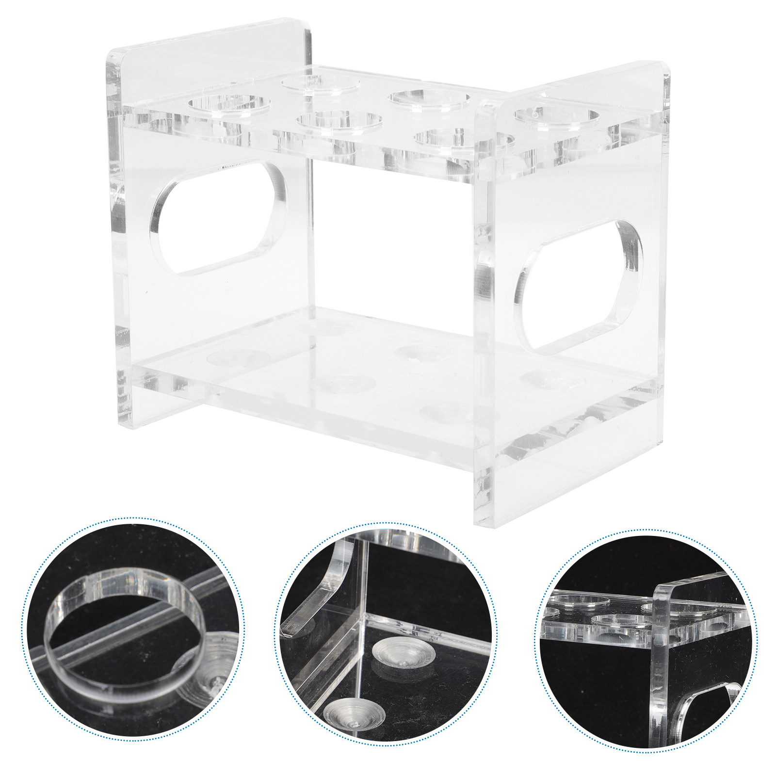 Clear Acrylic Test Tube Rack 6 - đánh giá và giá Tools Youtube