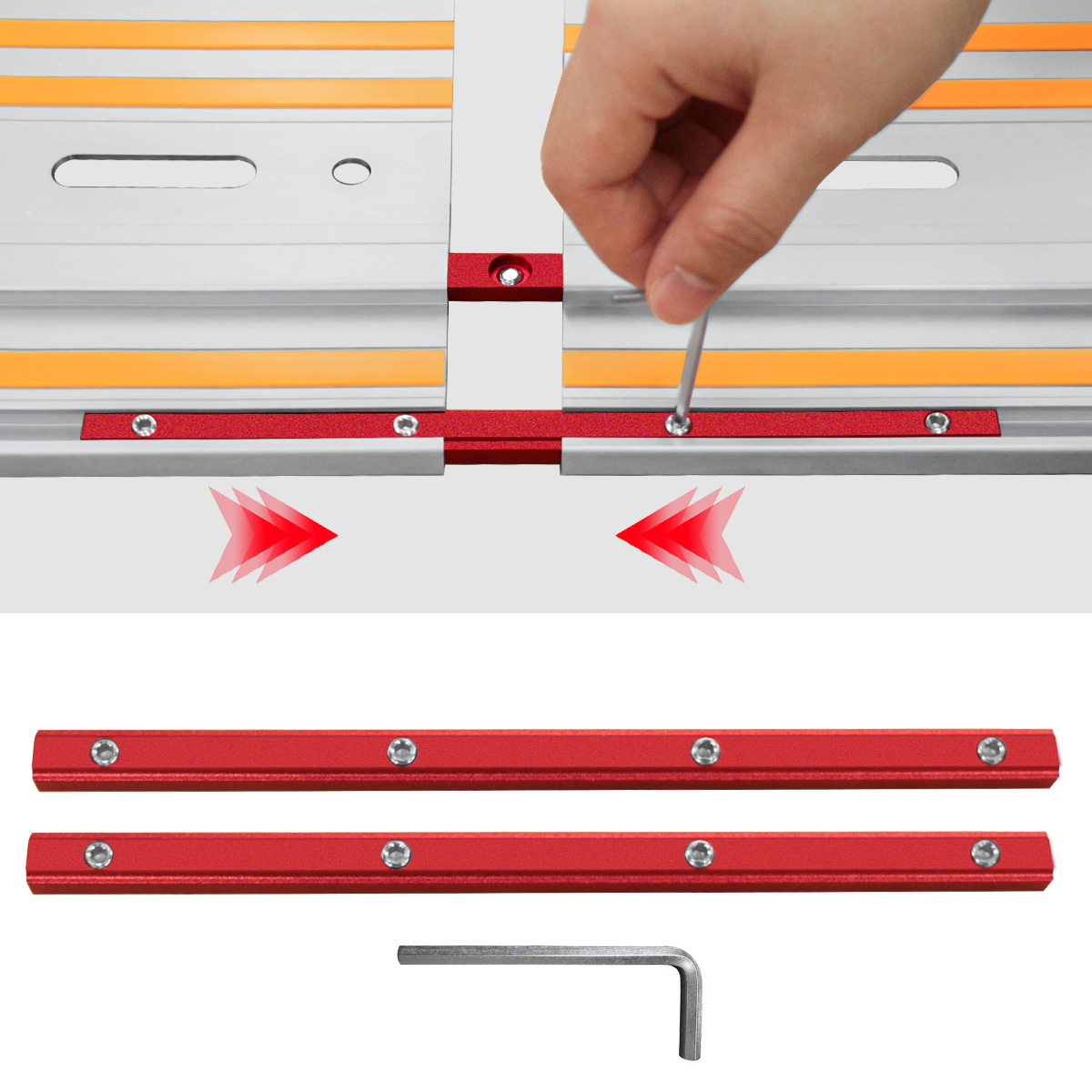 Woodworking Guide Rail Connect - đánh giá và giá Router Table Insert