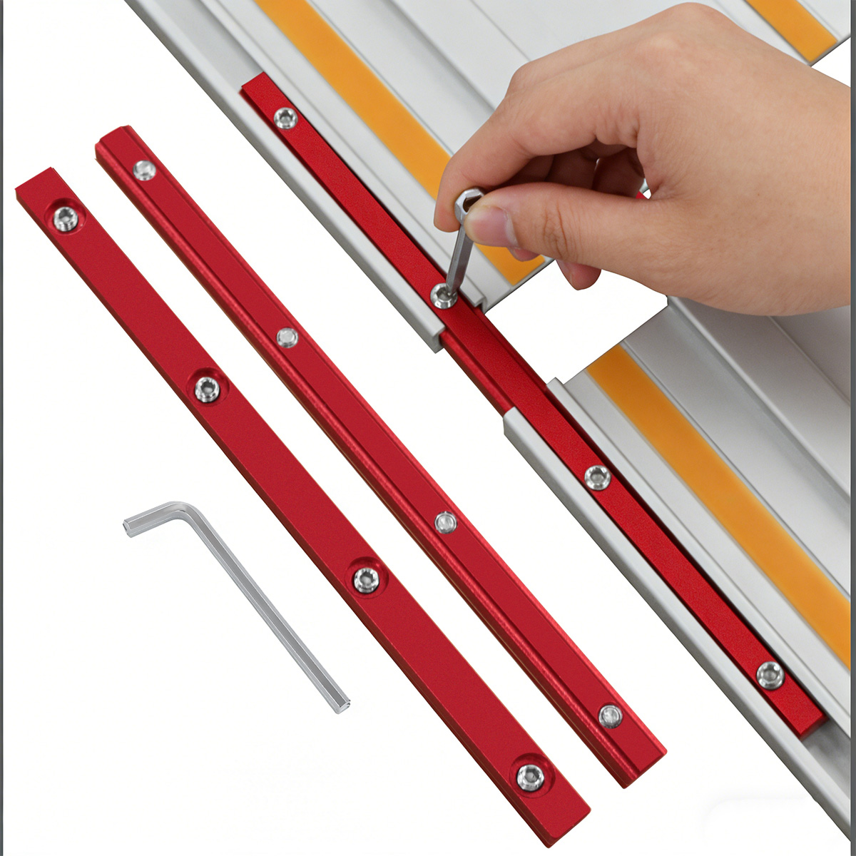 Woodworking Guide Rail Connect - đánh giá và giá Router Table Insert
