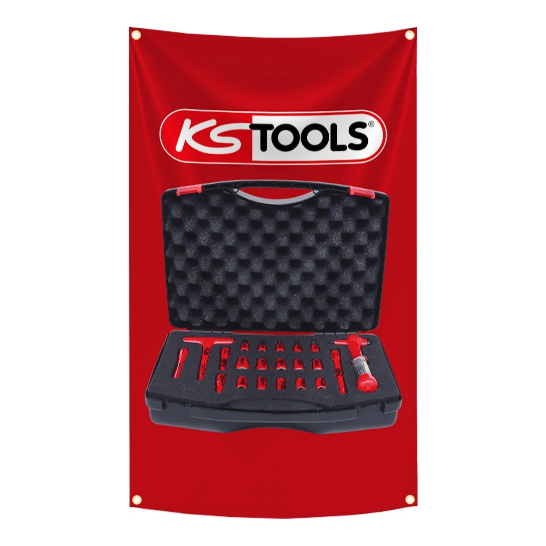 KS TOOLS Brand Flag Tapestry   - đánh giá và giá Ks Tools Workshop