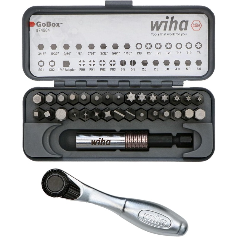 WIHA 74984 GoBox Drill Bit Set - đánh giá và giá Tools Vn