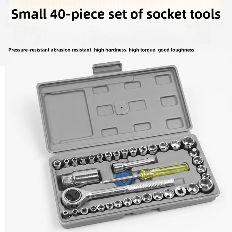 40-Piece Combination Socket Se - đánh giá và giá Tools For Motorcycle Workshop